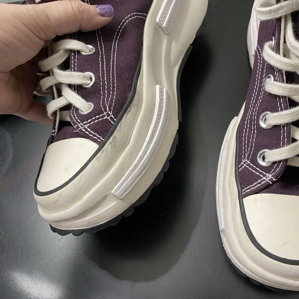 Converse Chuck Taylor Run Star Legacy CX Hi Platform Sneakers Mens 7 /Womens 8.5 - Picture 4 of 8